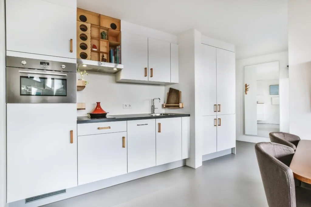 ge egaliseerde vloer keuken